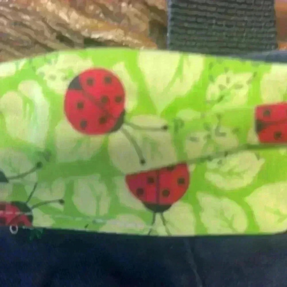 Homemade, darling purse with ladybugs and frogs. Can’t get any cuter than this! - Picture 7 of 12